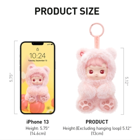 HACIPUPU Gummy Bear Series-Vinyl Plush - Pineapple Flavor - Picture 5 of 6